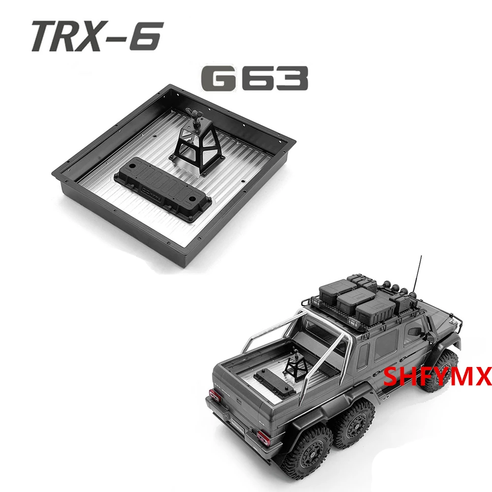 Rc Crawler Buggy Toy Car Parts Metal Bucket Set For 1/10 Scale Remote Control Traxxass Trx6 G63 6X6 Truck Upgrade Accessory | Игрушки и