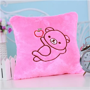 Pink Bear VILEAD светодиодный мигающий PP хлопок мягкая плюшевая игрушка Смайлик Подушка для сна декоративные подушки для дивана - Color: Pink Bear