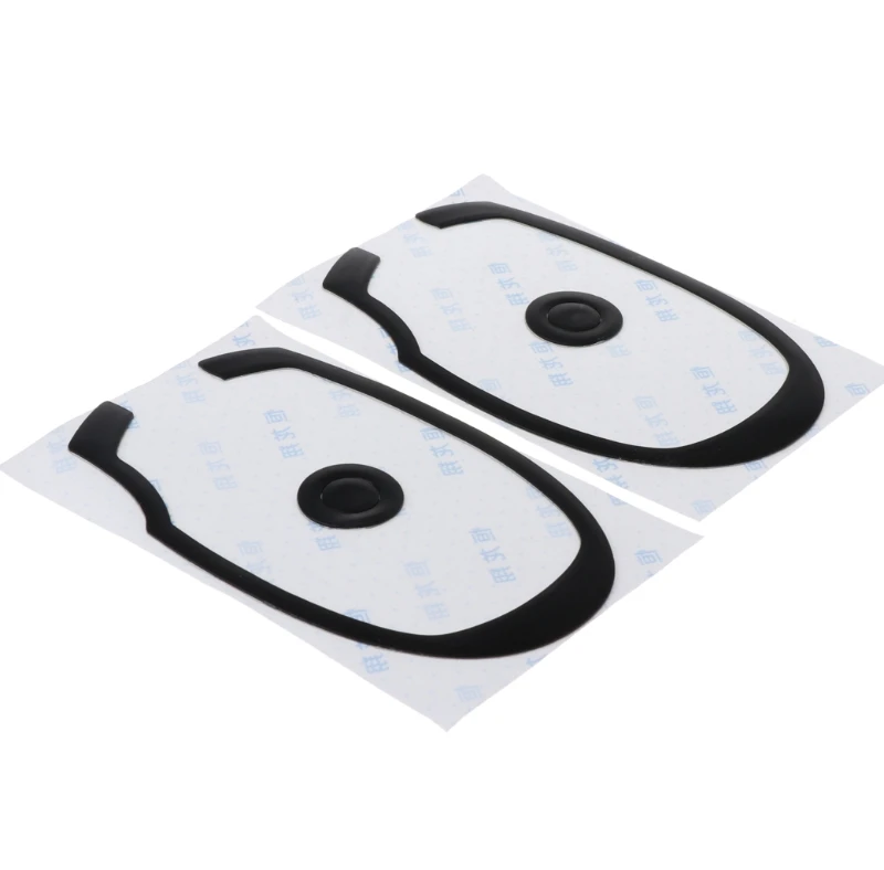 

2 Sets 0.6mm Thickness Mouse Feet Mouse Skates for Razer Naga Lava Version