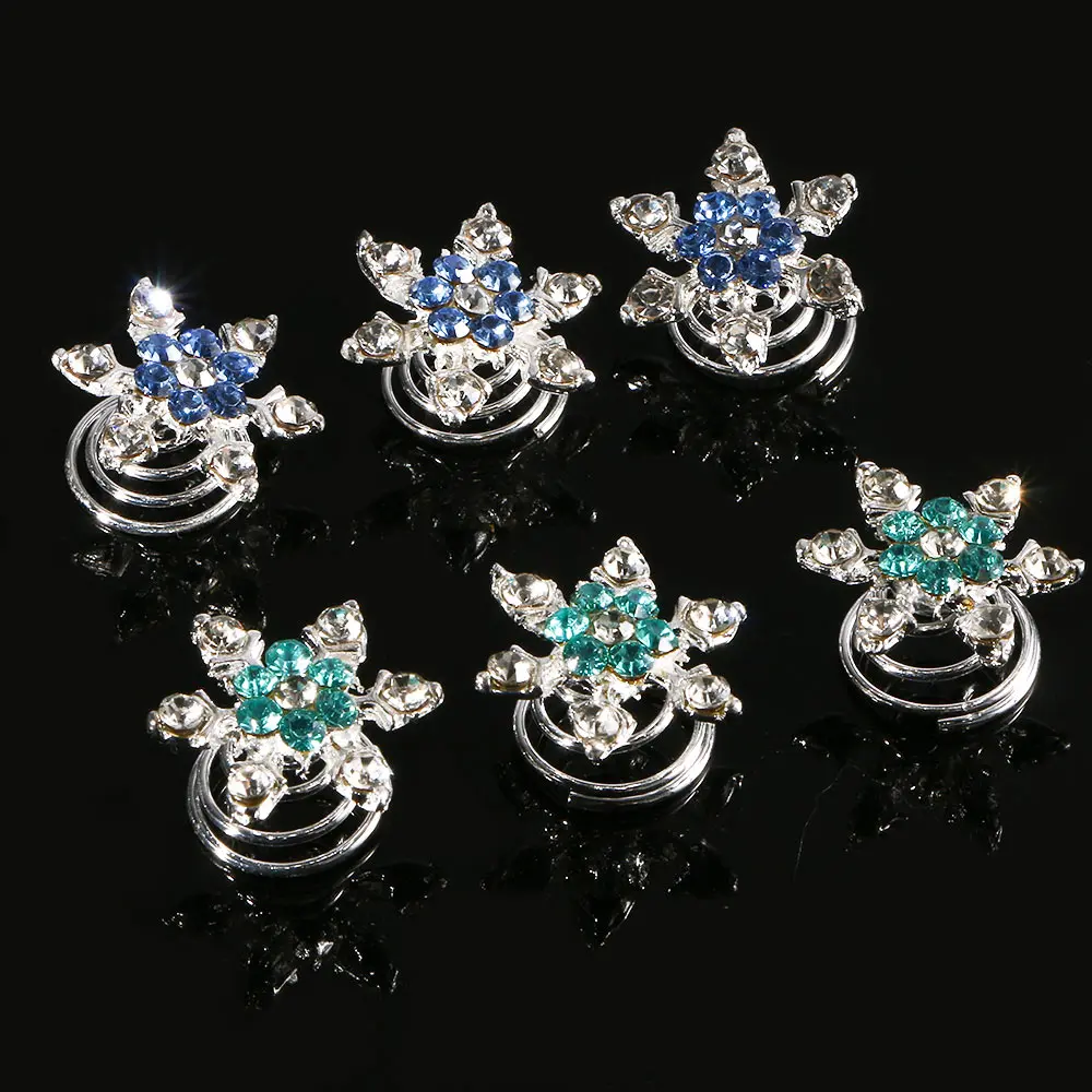 3 шт. шпильки для волос в виде снежинок|Украшения волос| |