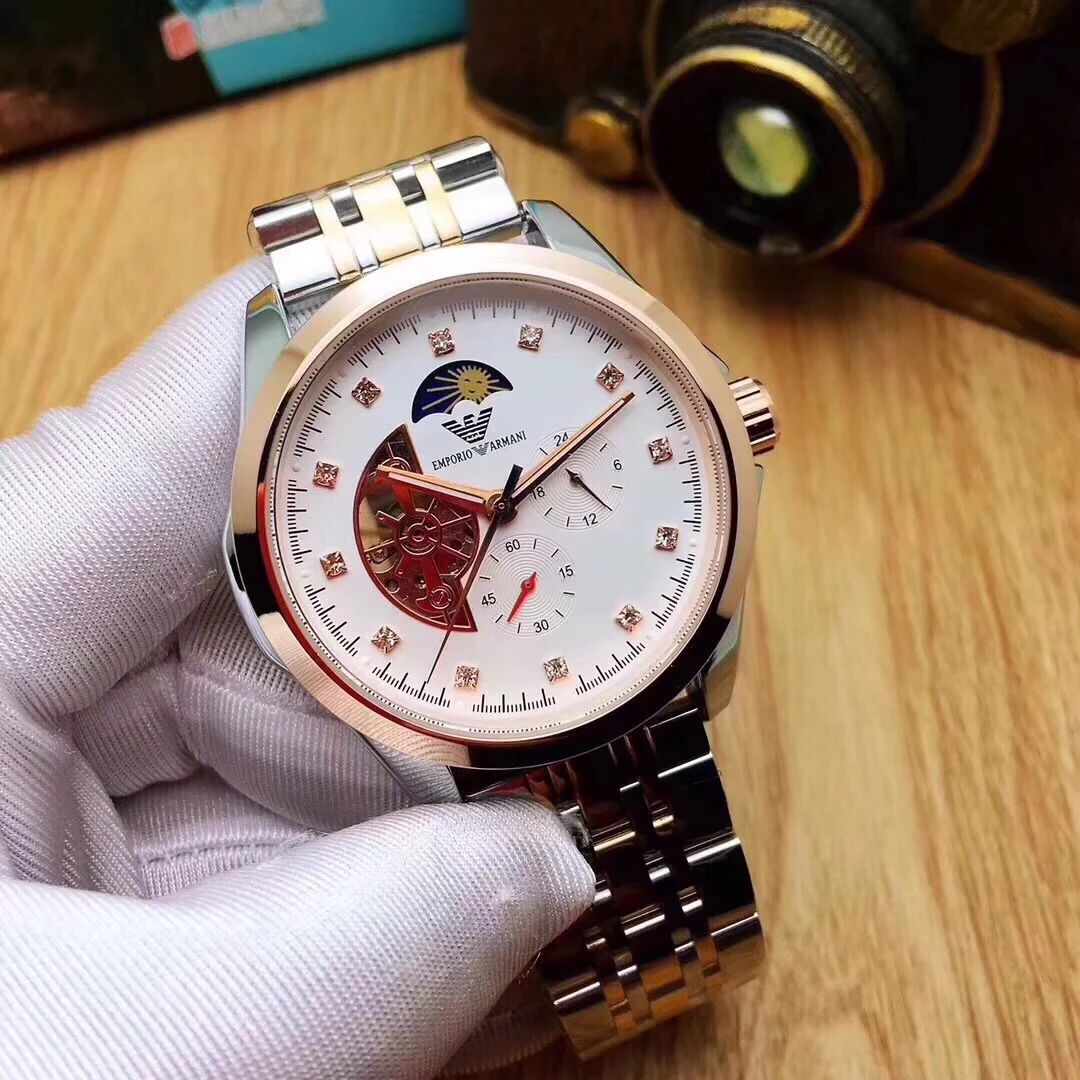 

Foreign Trade Net quick sell popular fashion trend fully automatic mechanical men's watch