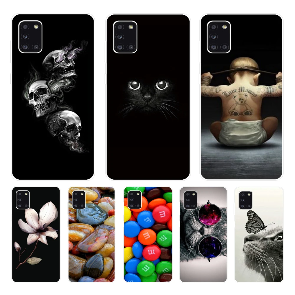 Чехол для Samsung Galaxy A31 чехол A 31 SM-A315F 6 4 дюйма силиконовый мягкий ТПУ бампер полная