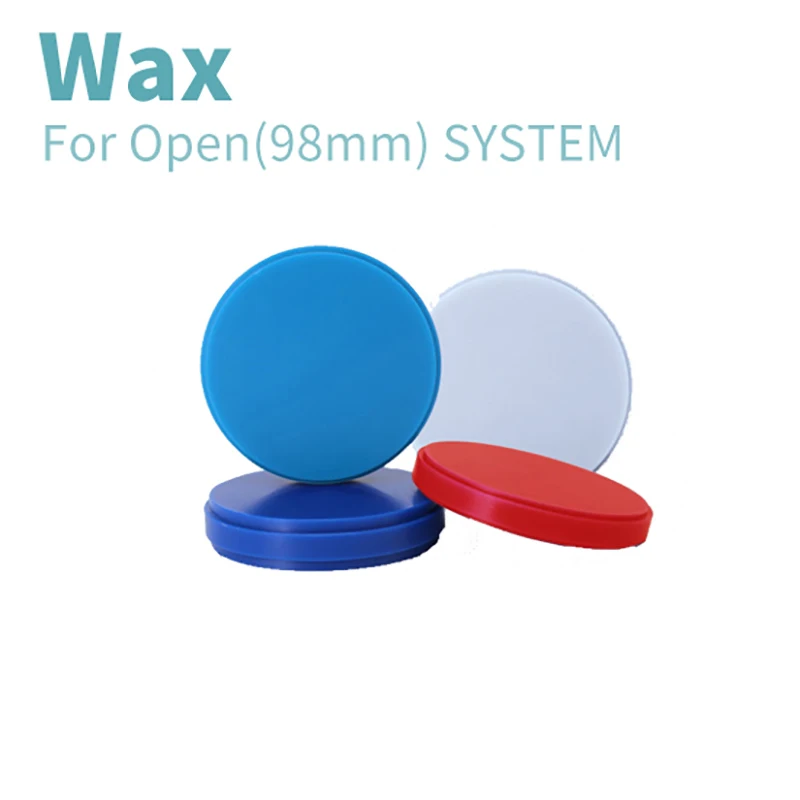 8 pieces dental lab Machinable Wax Block  98mm/71mm/95mm (blue)