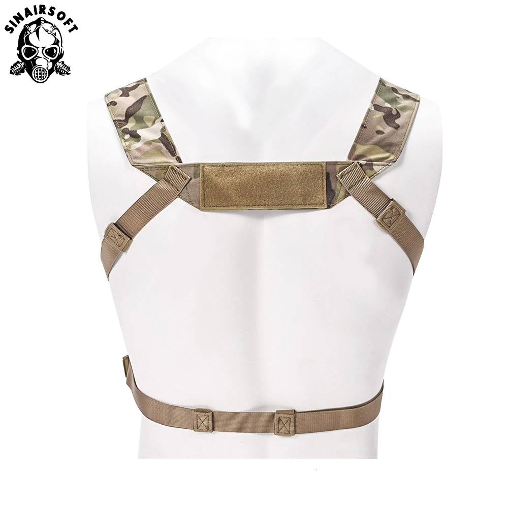 SINAIRSOFT тактическая Грудь Rig Micro Fight Chissis MK3 страйкбол охотничий боевой жилет с 5 56 маг