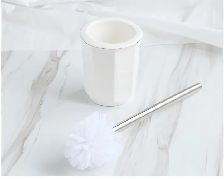 Керамика Аксессуары для ванной комнаты набор душа и мыть костюм туалетная щетка