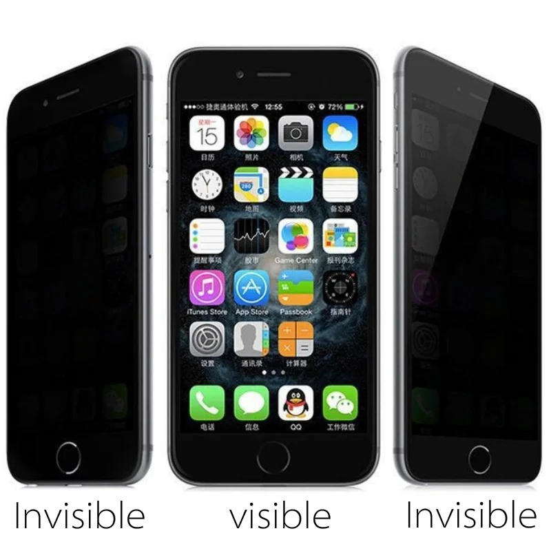 360 антибликовое Защитное стекло для Iphone 8 7 Plus стеклянная Защита экрана защита |