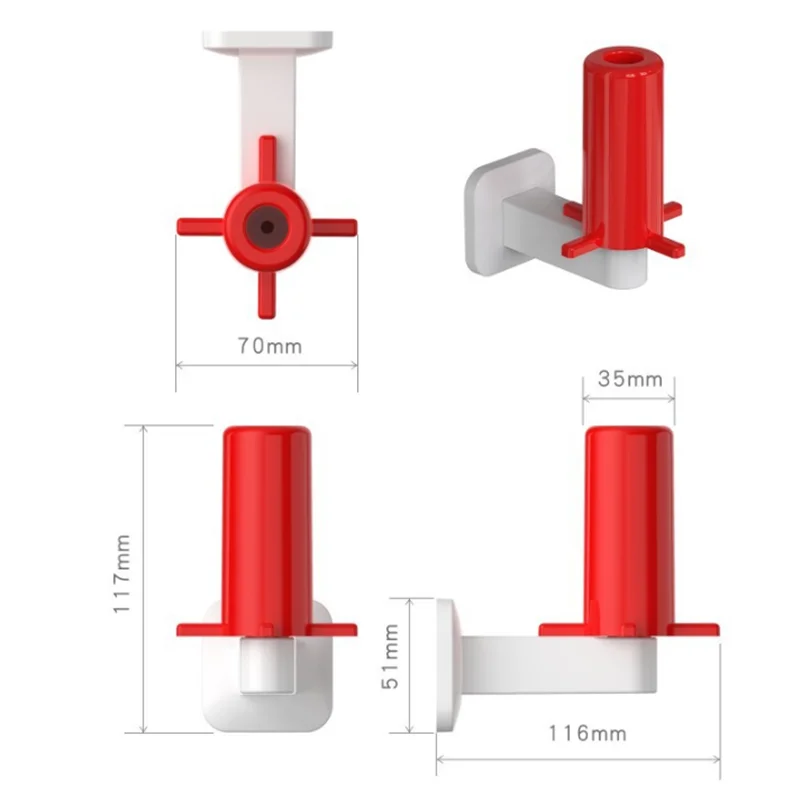 Настенный держатель для бумажных полотенец самоклеящийся рулонов из салфеток
