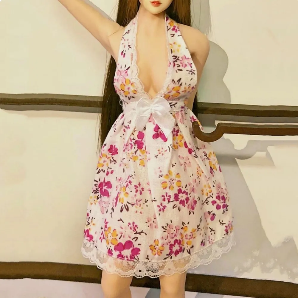 

1/6th Scale Apron Dress Sexy Maid Dress 1:6 Clothes Accessories for 12" PH OE UD Female Action Figure DIY