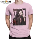 Мужские футболки демон убийца Nazuko забавные хлопковые футболки для девочек футболки с коротким рукавом и круглым вырезом, одежда размера плюс