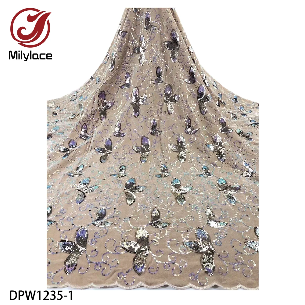 Бархатная кружевная ткань для платьев последняя нигерийская французская