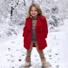 Зимние куртки для маленьких девочек; Ветрозащитное зимнее пальто; Плотная теплая верхняя одежда; Ветровка для девочек; Куртка Пухови