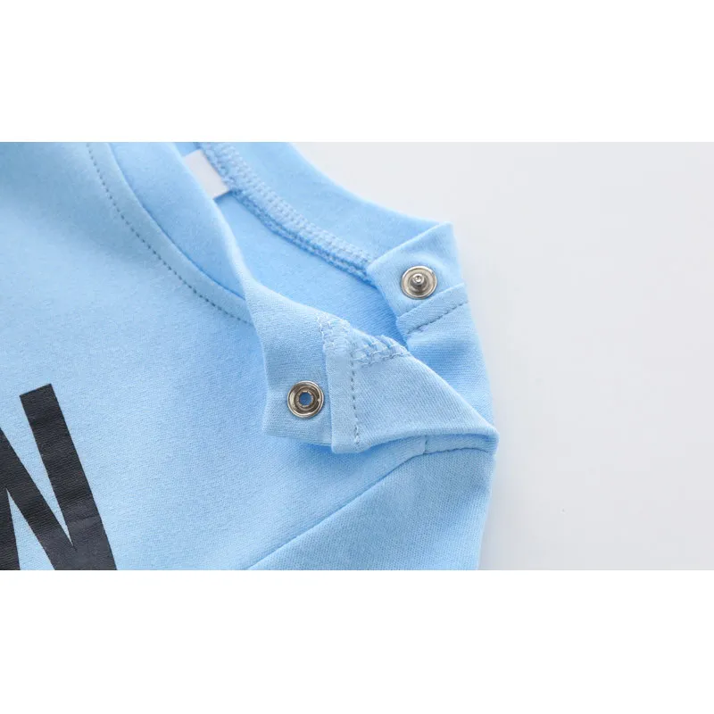 Новая брендовая одежда для новорожденных девочек с короткими рукавами малышей