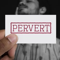 pervert fetish fake adult temporary tattoo for bdsm cuckold hotwife sexy naughty hobbies