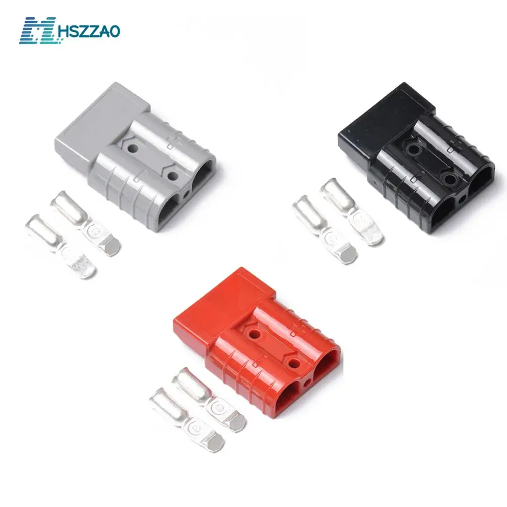 50 Ампер Быстрый коннерктор разъем 12 в для аккумулятора двойной аккумуляторной