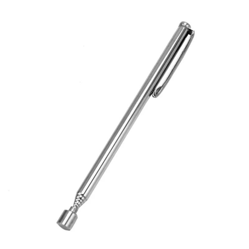 

Mini 1PC Portable Telescopic Magnet Magnetic Pen Pick Up Nuts And Bolts Promotion Handheld Tools Adjustable Length Silver Tone