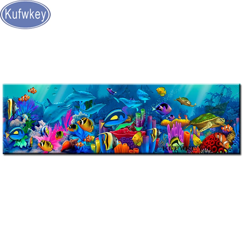Lager size,5d diy Diamond Painting puzzle dolphin cross stitch icon fish diamond embroidery rhinestones art diamond mosaic sale