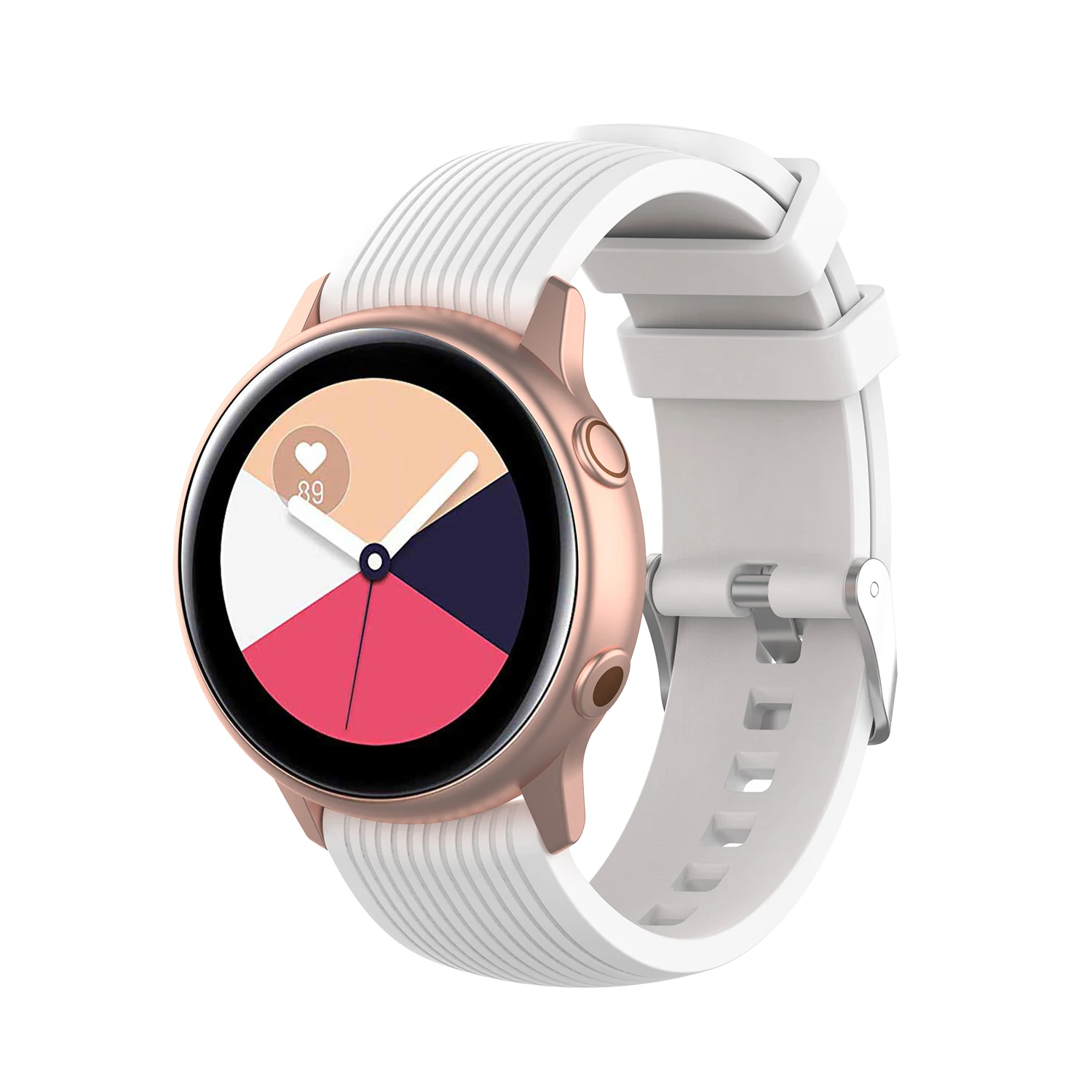 22 мм 20 мм силиконовый спортивный ремешок для samsung Galaxy Watch 46 мм SM-R800 Amazfit ремешок Bip для Galaxy watch 42 мм регулируемый ремешок