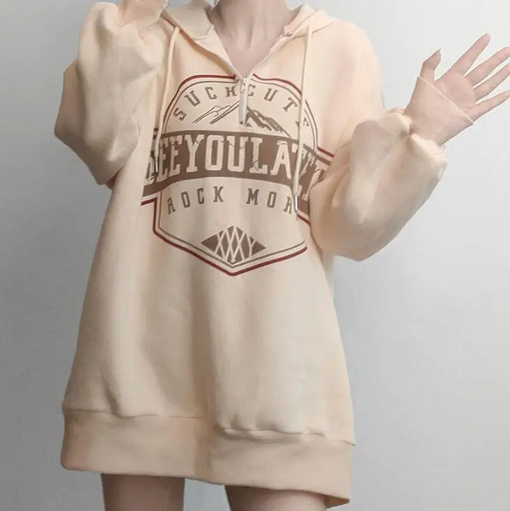 

see you later designer hoodie for women sweatshirts autumn women hoodies long sleeve tops pull homme sweat women clothing