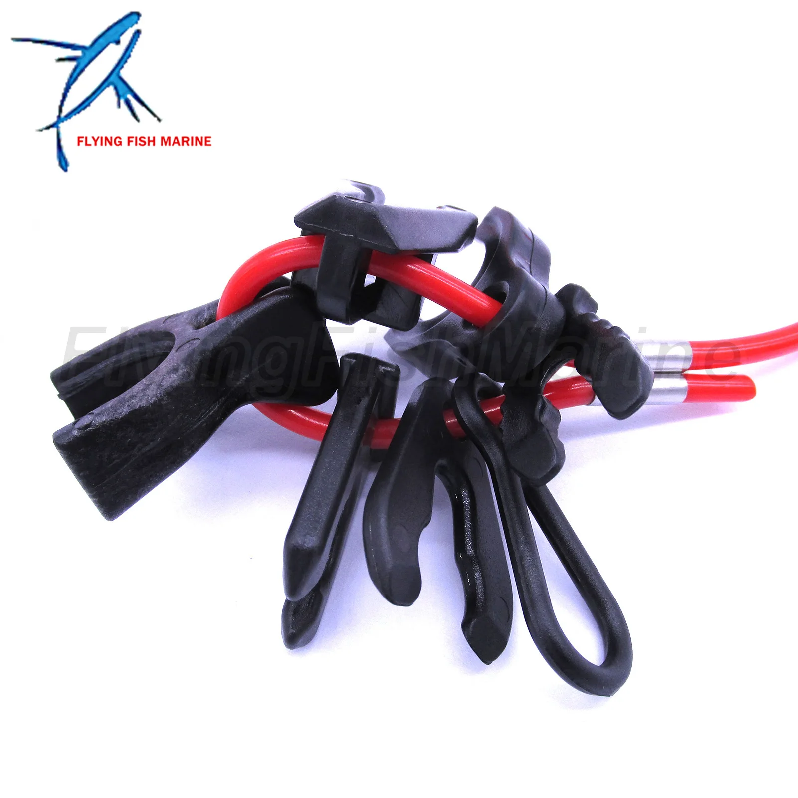 Universal Safety Lanyard Stop Kill Switch Cord for Yamaha Johnson OMC Honda Suzuki Tohatsu Outboard Engine 7 keys 60&quot long | Автомобили