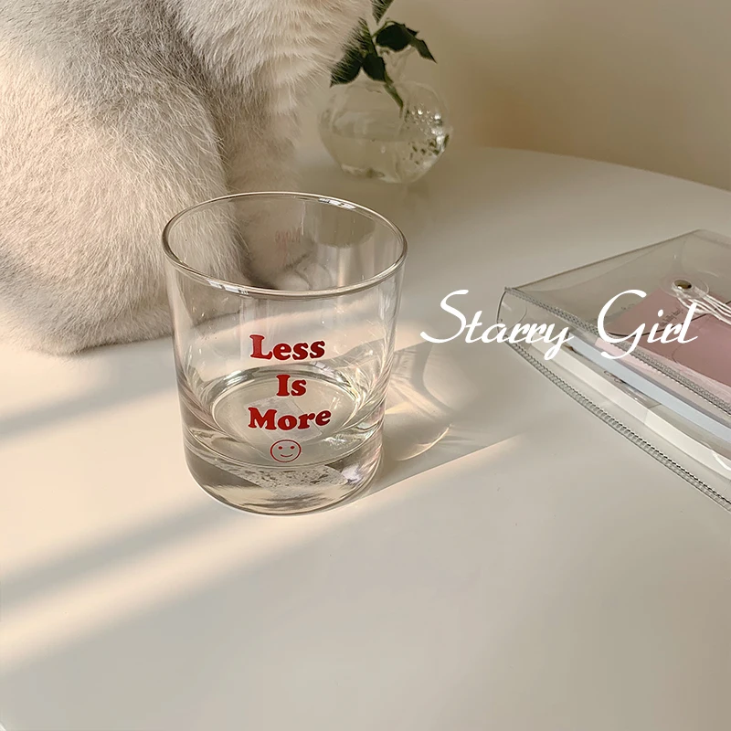 Маленький СТЕКЛЯННЫЙ КОФЕЙНЫЙ Фотофон корейский милый креативный набор для сока