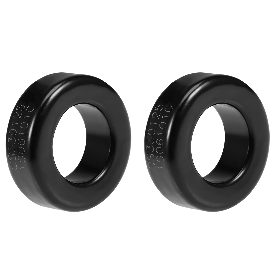 

2pcs 19.3x33.7x11.3mm Ferrite Ring Iron Powder Toroid Cores Black Gray Inductor Ferrite Rings for Power Transformers Inductors