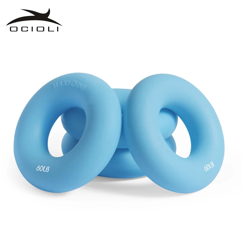 

3 Pcs/ Set Hand Finger Trainer Silica Gel Portable Hand Grip Gripping Ring Carpal Expander Stretch Exercise Wrist Rehabilitation