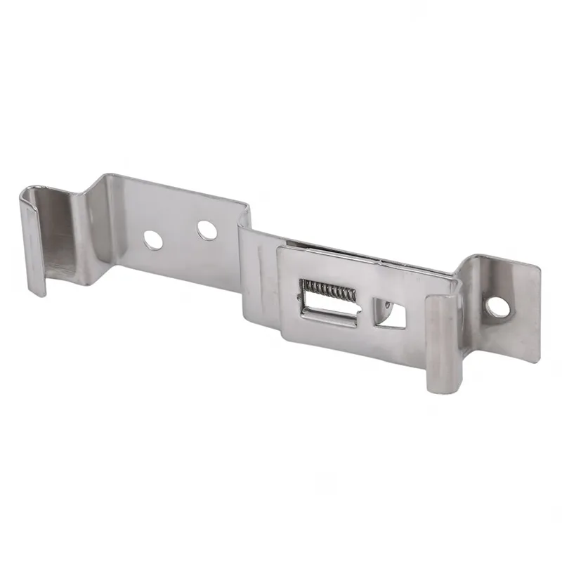 Подпружиненный кронштейн для автомобильного номерного знака из нержавеющей