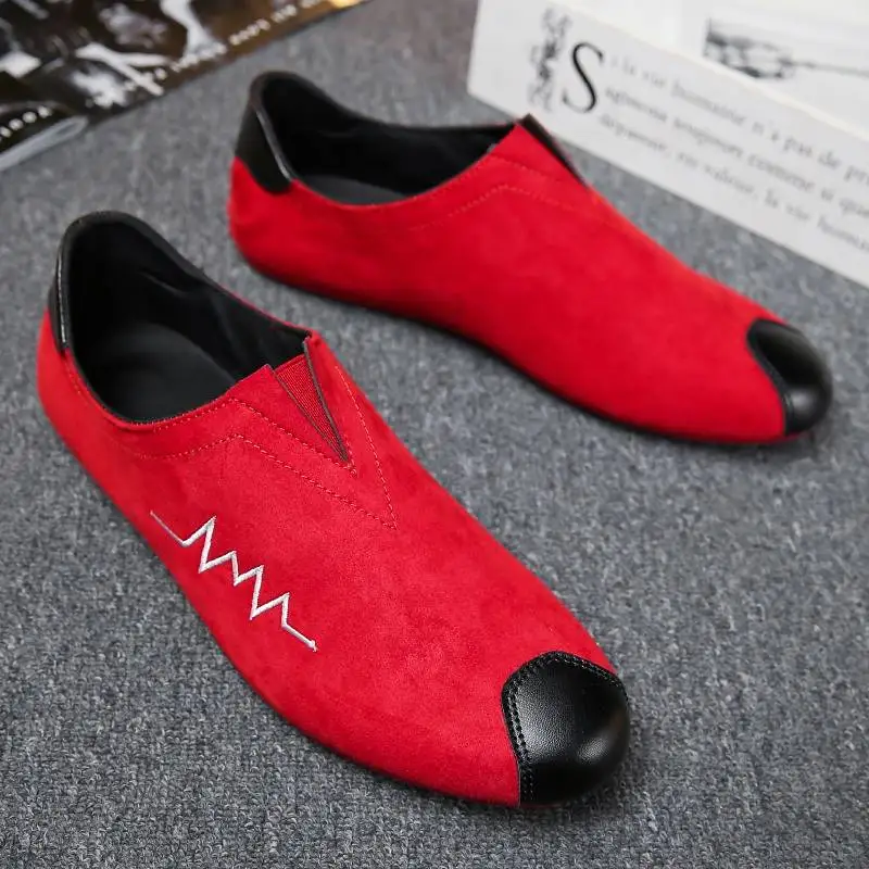 

Brand Men Shoes Wedding Shoes Men Male Suede Loafers Casual Shoes Breathable Driving Shoes Mens Flat Shoes tassel Mocassin Homme