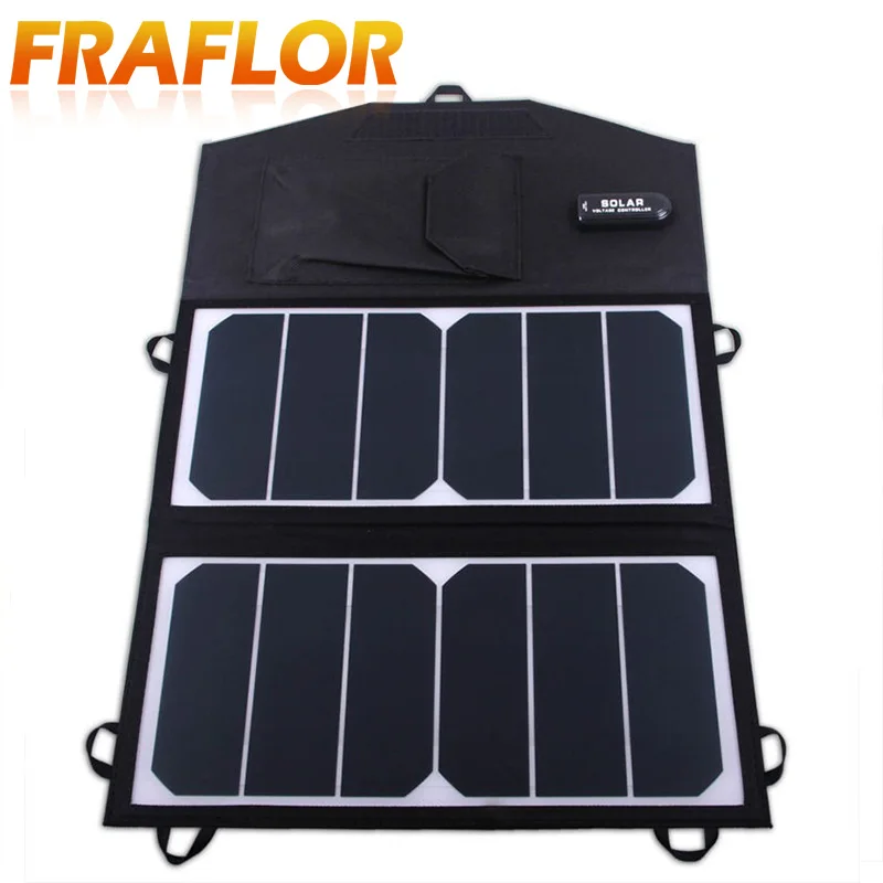13 Вт складной Панели солнечные Портативный высокоэффективные на солнечной