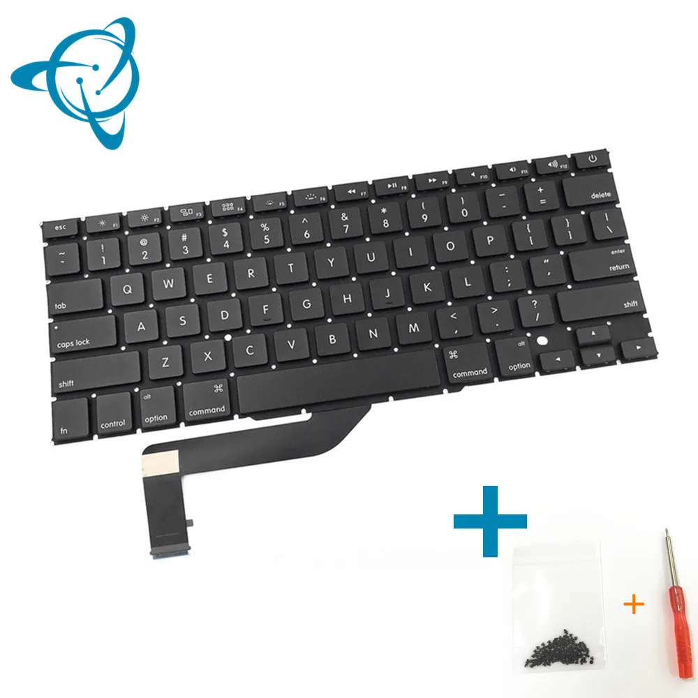 Новая клавиатура A1398 для ноутбука Macbook Pro Retina 15 4 дюйма MC975 MC976 ME664 ME665 ME293 ME294