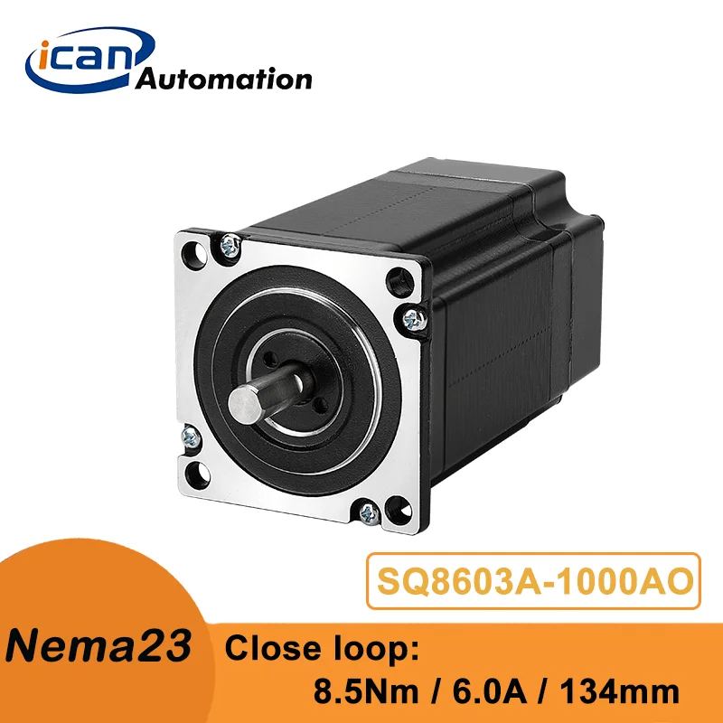 

ICAN Nema34 Close Loop 8.5Nm 6A Stepper Motor With Encoder