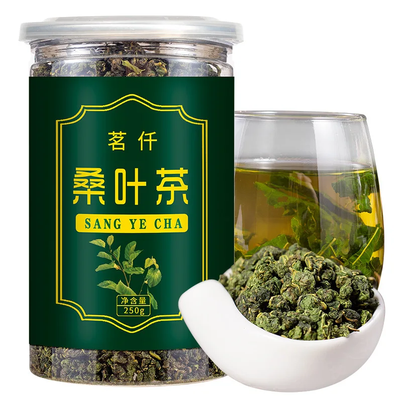 T&eacute; de hojas de morera Natural, crema pura fresca que puede eliminar la grasa, diuresis y defecaci&oacute;n. Uno puede 250g-0