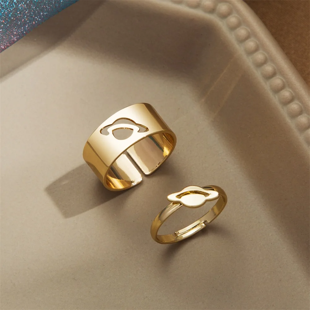 UMKA модного серебристого цвета планета космический корабль женский набор