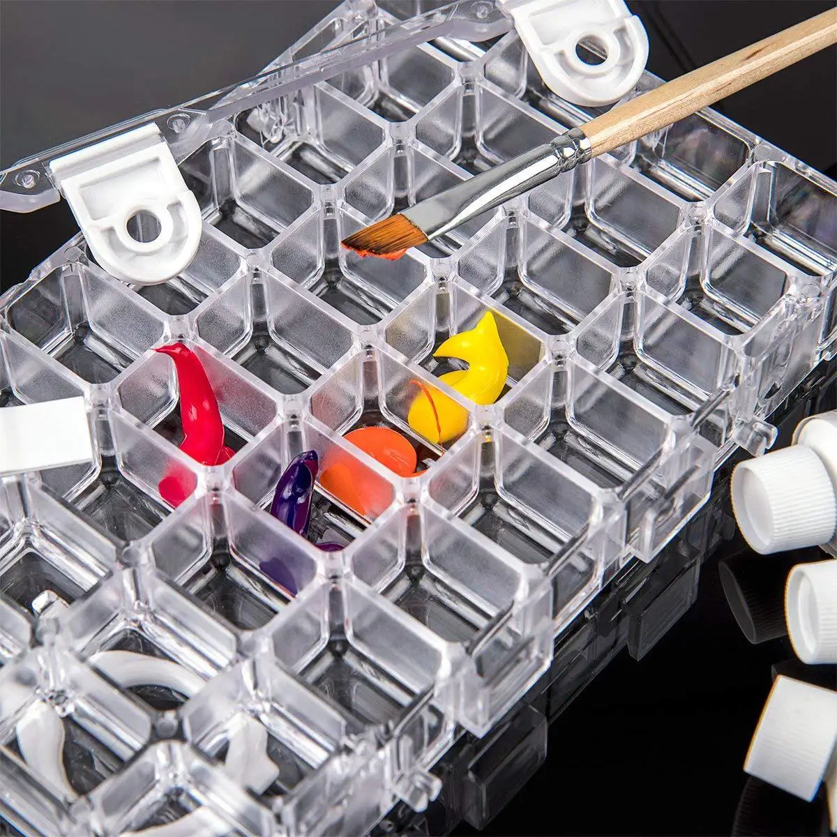 

Plastic Palette Moisturizing Watercolor Painting Palette Professional Palette Painting Art Stationery Supplies Non-toxic