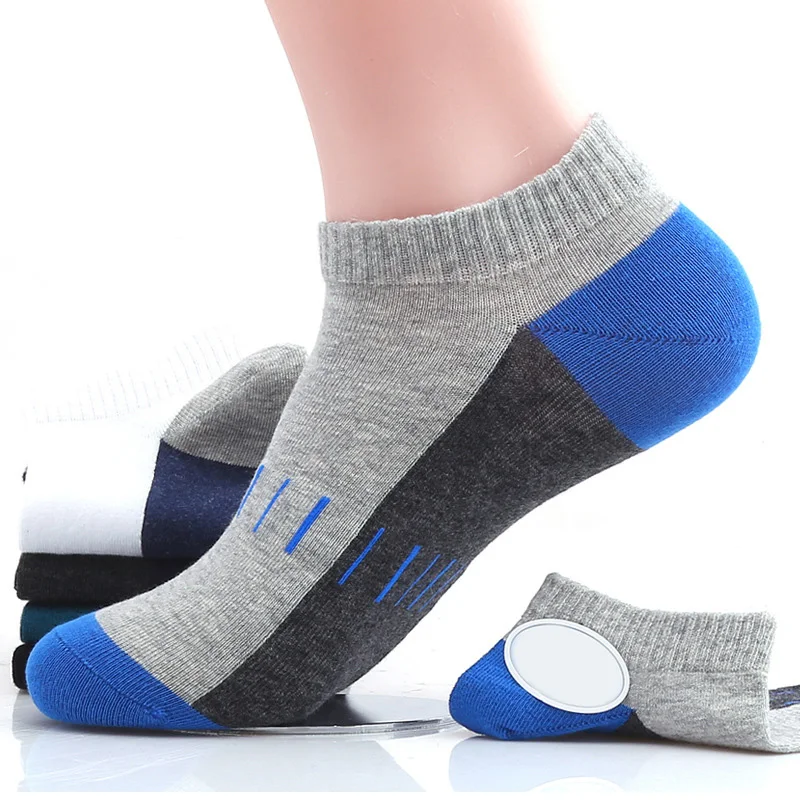 

6Pair Men Invisible Socks Cotton Breathable Sweat-absorbent Low Sport Socks for Summer X85
