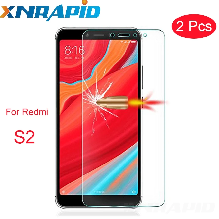 2 шт. стекло для Xiaomi Redmi S2 закаленное стекло Redmi 6 6A Pro защита экрана Edge Xiomi Redmi S2 Y2 защитная пленка, стекло