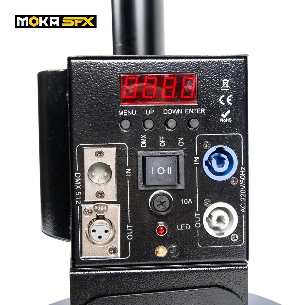 Dj DMX 512 сценический эффект CO2 струйный дымовой аппарат Распылитель 8 10 метров