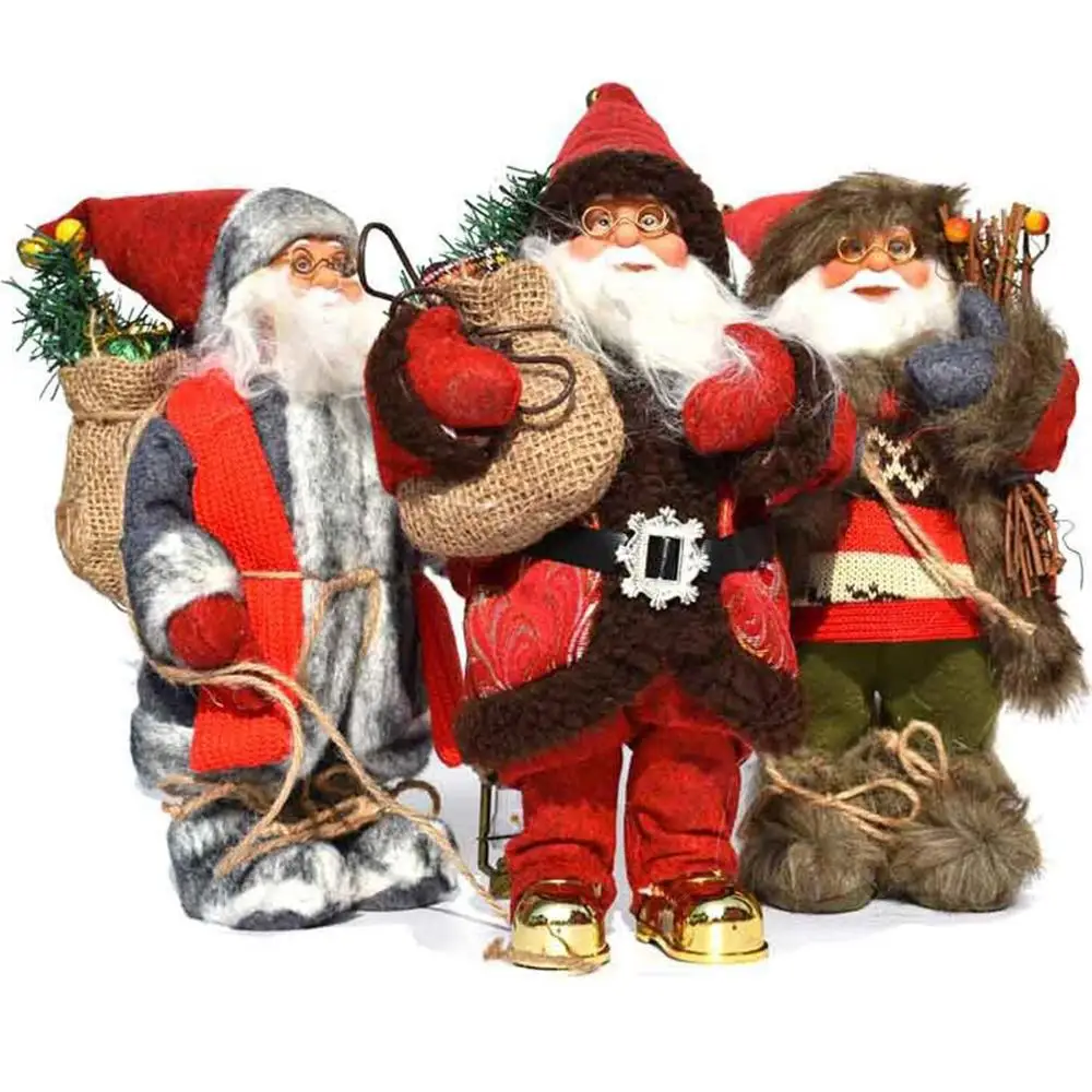 Рождественские украшения, украшения для кукол в форме Санта-Клауса, изысканная маленькая кукла, праздничное украшение от AliExpress WW