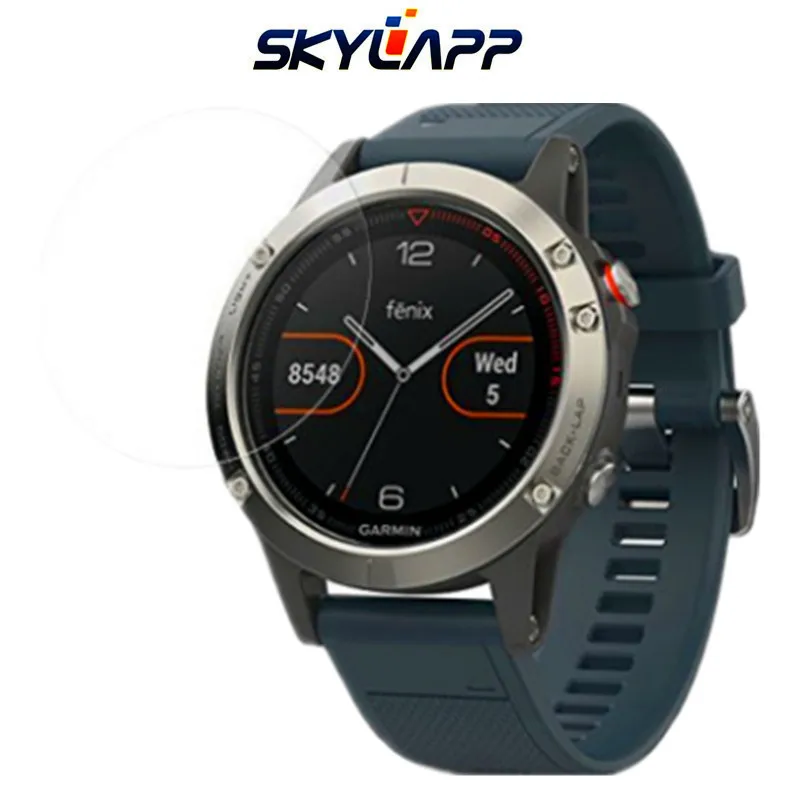 

Smart Watch Tempered Screen protector Guard Cover Shield Film for Garmin Fenix5 Fenix 5 HD anti-scratch electrostatic PET film