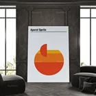 Современный постер Aperol spritz