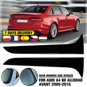 Спойлер для заднего стекла, сменный спойлер для Audi A4 B8 Allroad Avant 2009-2016, глянцевый черный