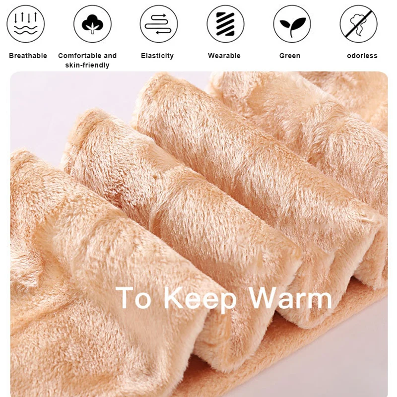 

Women Leggings Warm Plus Velvet Thickening Leggings Fleece Thicken High Waist Tights d88