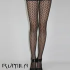 Модные женские, черные, сексуальные, с ажурным узором, жаккардовые, с черепом для женщин, 1 шт. dww41