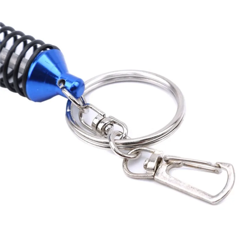 

Universal Shock Absorber Shaped Metal Key Chain Gift Motorcycle Decor Ashion Pull The Wind Cool Keychain