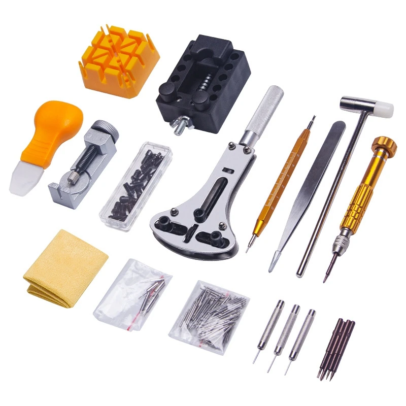 

149Pcs Watch Repair Tool Kit Watch Link Pin Remover Case Opener Spring Bar Remover Repair Tool Kit