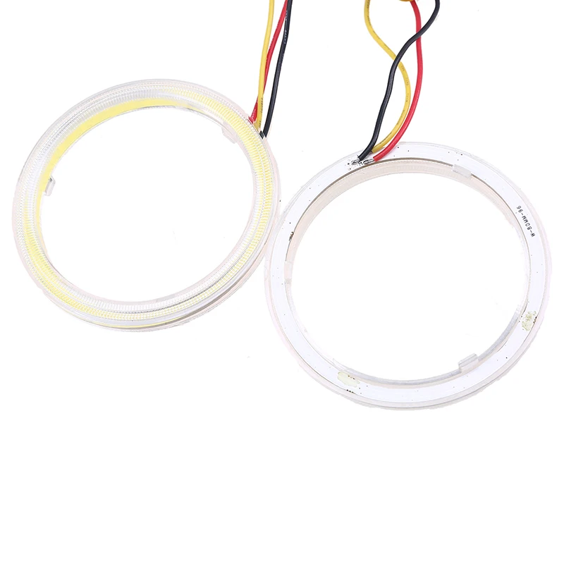 POSSBAY Ангельские глазки светодиодный COB Halo Ring автомобилей Angel Eyes DRL Габаритные огни