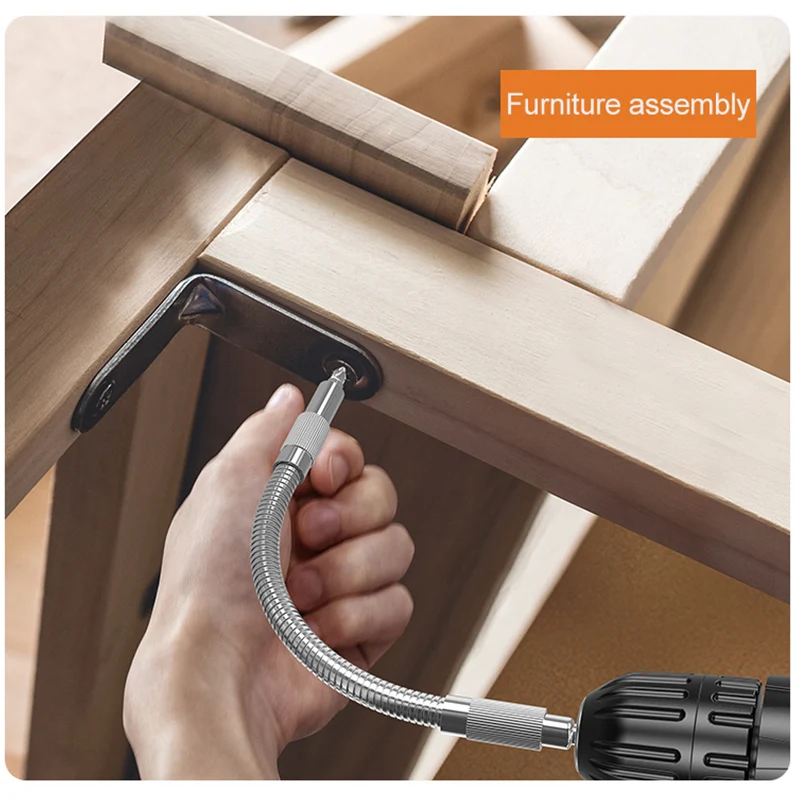 Универсальный удлинитель для шуруповерта с мягким валом 1/4 дюйма | Инструменты