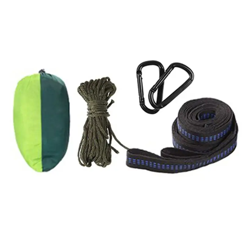 

Portable High Strength Parachute Camping Hammock Hanging Bed With Mosquito Net Sleeping Hammock Camo
