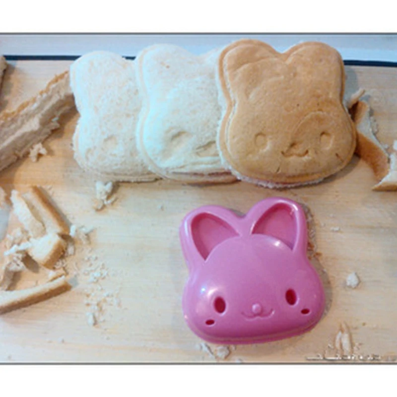 Форма для хлеба в форме розового кролика форма печенья торта резак сделай сам