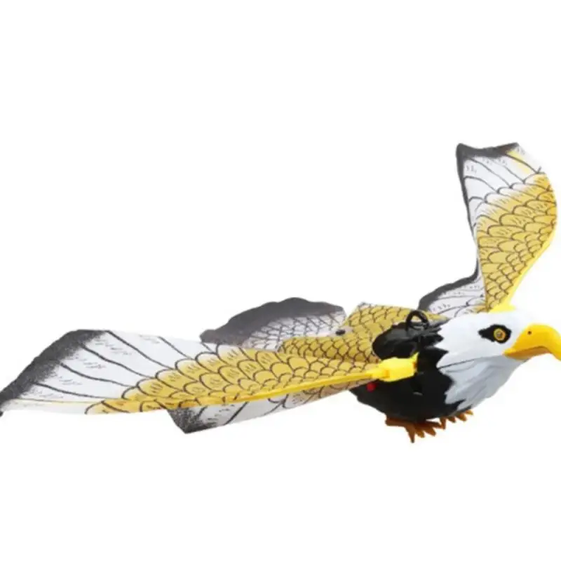 

Creative Bird Repellent Hanging Eagle Scarer Drive Bird Kite 2 AA Batteries Bird Repellent For Garden Scarecrow Yard Repeller